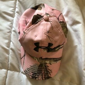 Under Armour Pink Camo Hat